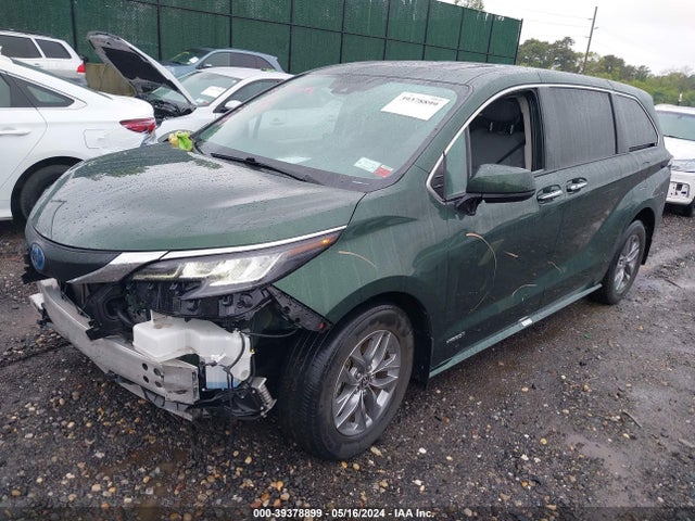 Toyota SIENNA XLE 2021 5TDYSKFC6MS018645 Image 2