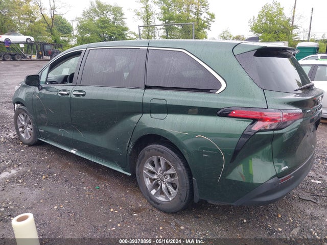 Toyota SIENNA XLE 2021 5TDYSKFC6MS018645 Image 3