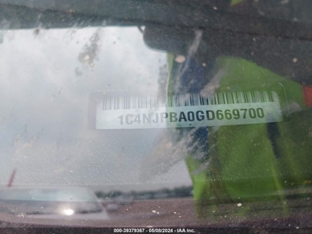 1C4NJPBA0GD669700 Jeep Patriot Sport