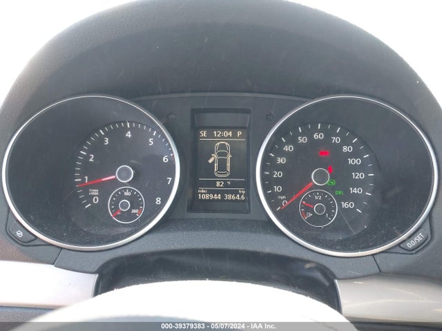 2012 Volkswagen Golf 2.5l 2-door მანქანა იყიდება აუქციონზე, vin: WVWBB7AJ7CW308206, აუქციონის ნომერი: 39379383