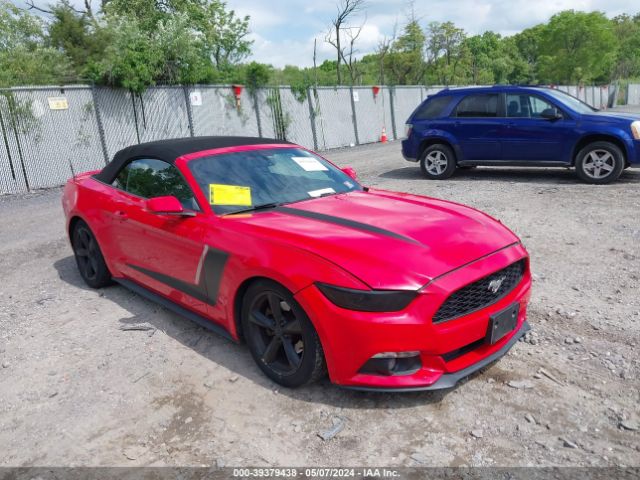 Auction sale of the 2015 Ford Mustang V6, vin: 1FATP8EMXF5400510, lot number: 39379438
