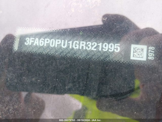 3FA6P0PU1GR321995 Ford Fusion Energi Se Luxury