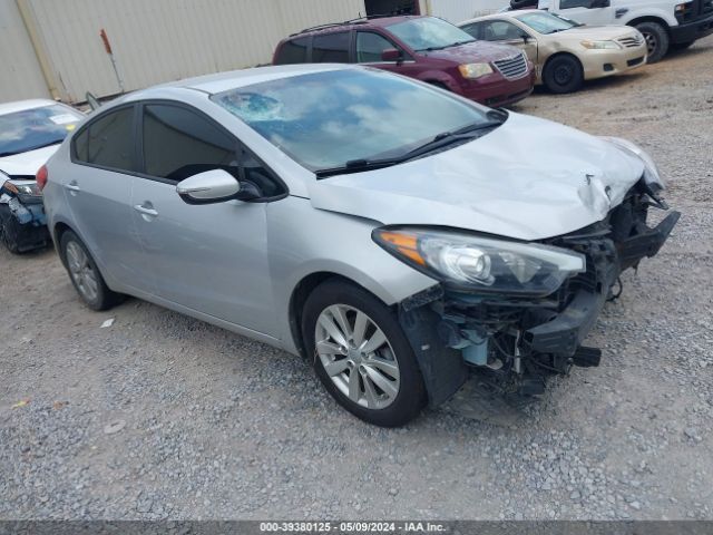 Auction sale of the 2015 Kia Forte Lx, vin: KNAFX4A66F5397660, lot number: 39380125