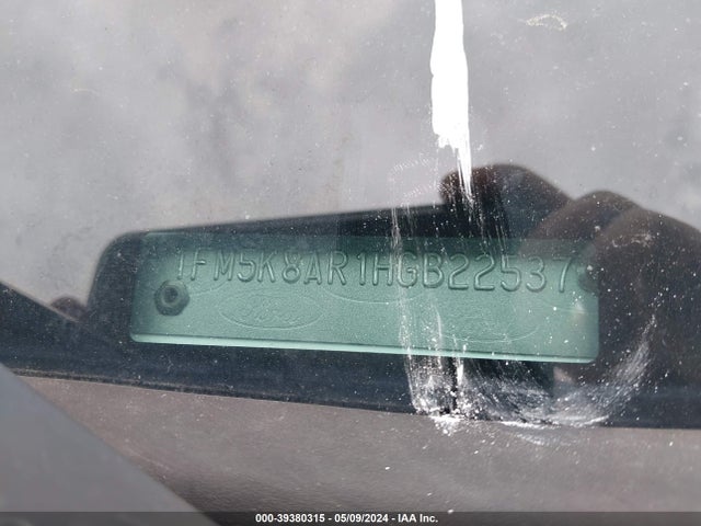 Aukcja sprzedaży 2017 Ford Utility Police Interceptor, vin: 1FM5K8AR1HGB22537, numer aukcji: 39380315