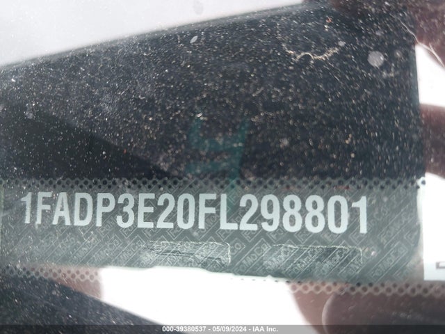 Ford FOCUS S 2015 1FADP3E20FL298801 Image 9