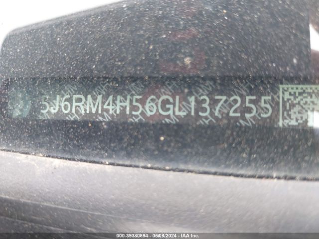 5J6RM4H56GL137255 Honda CR-V EX