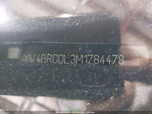 YV4BR0DL3M1784478 Volvo Xc60 Recharge Plug-in Hybrid T8 Inscription