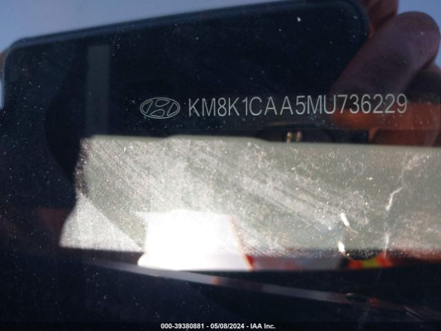 KM8K1CAA5MU736229 Hyundai Kona Se