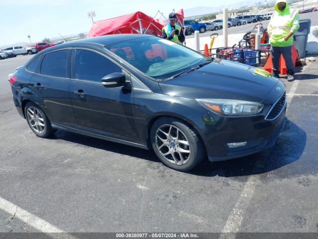 2015 Ford Focus Se მანქანა იყიდება აუქციონზე, vin: 1FADP3F27FL363982, აუქციონის ნომერი: 39380977