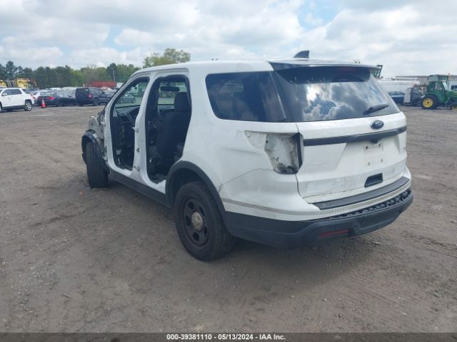 1FM5K8AR2JGB19216 Ford Police Interceptor Utility