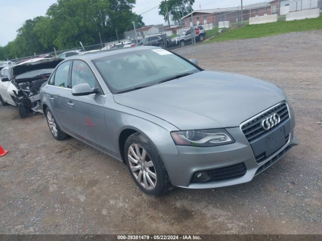Auction sale of the 2010 Audi A4 2.0t Premium, vin: WAUFFAFL9AA047729, lot number: 39381479