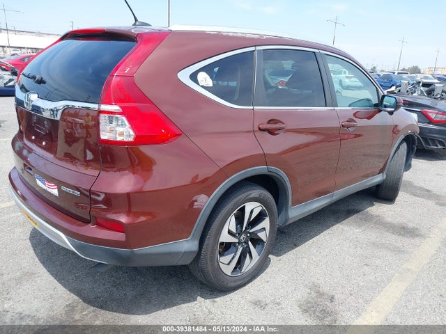 Honda Cr-v Touring 2015 5J6RM3H92FL009574 Image 4