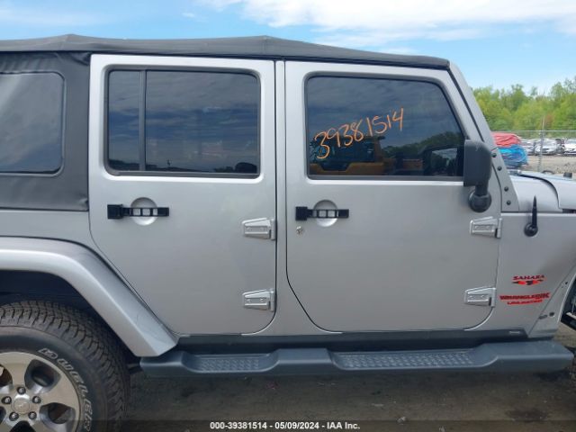 1C4HJWEG5JL922479 Jeep Wrangler Jk Unlimited Sahara 4x4