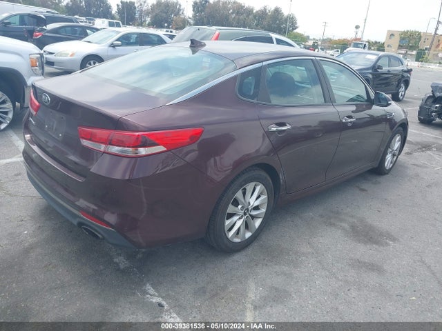 KIA Optima Lx 2016 5XXGT4L31GG061305 Image 4
