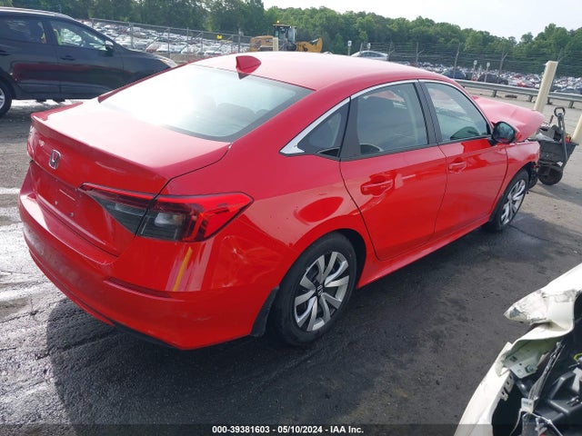 Honda Civic Lx 2024 2HGFE2F27RH527091 Image 4