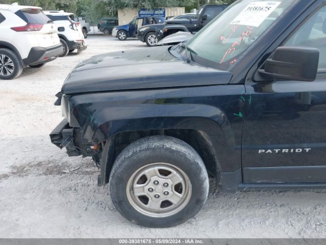 1C4NJRBB4FD176993 Jeep Patriot Sport