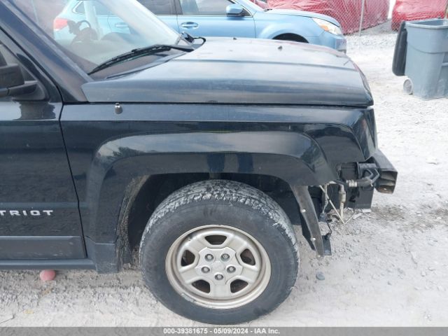 1C4NJRBB4FD176993 Jeep Patriot Sport