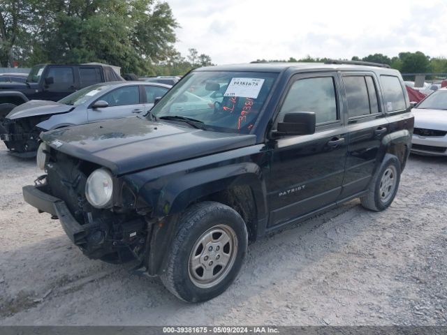 1C4NJRBB4FD176993 Jeep Patriot Sport