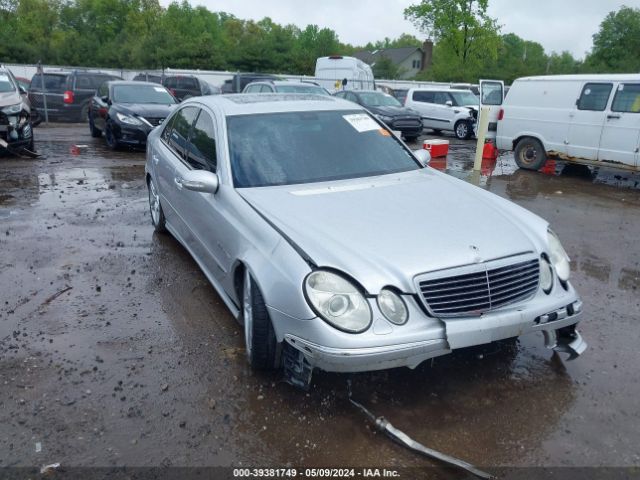 2005 MERCEDES-BENZ E 55 AMG WDBUF76J35A694076