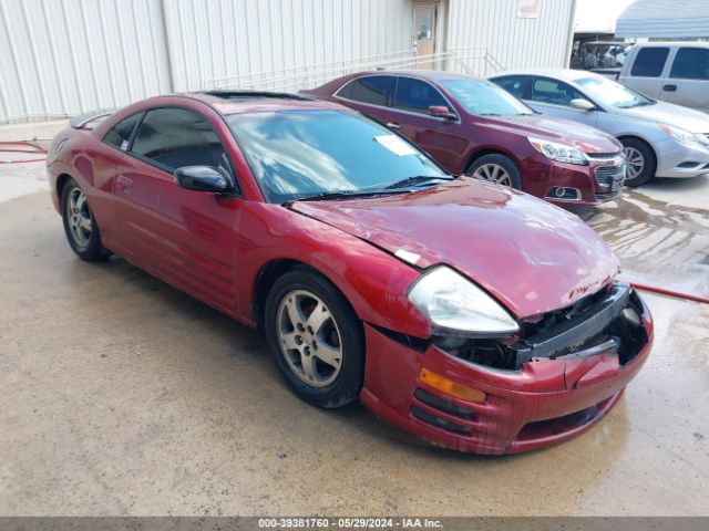 Auction sale of the 2003 Mitsubishi Eclipse Gs, vin: 4A3AC44G03E013006, lot number: 39381760