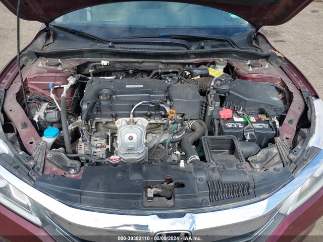 Honda ACCORD LX 2016 1HGCR2F39GA248463 Image 10