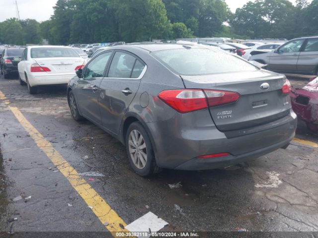 KNAFX4A88E5046863 KIA FORTE EX