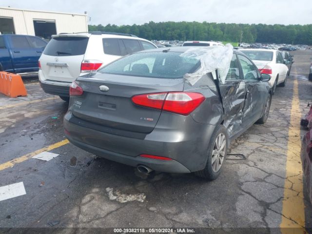 KNAFX4A88E5046863 KIA FORTE EX