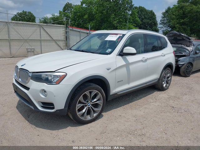BMW X3 Xdrive28i 2015 5UXWX9C54F0D54468 Image 2