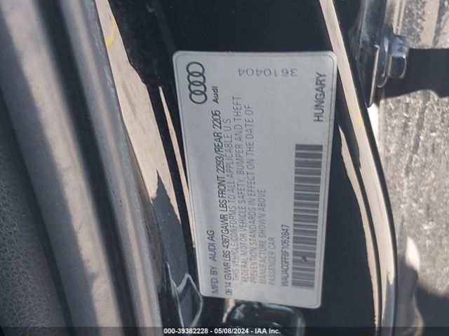 WAUACGFF8F1052847 Audi A3 1.8t Premium