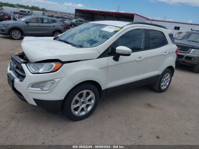 MAJ3P1TE1JC223191 Ford Ecosport Se