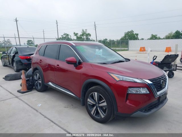 JN8AT3CA1MW028284 Nissan Rogue Sl Fwd