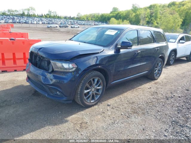1C4RDHDG8JC289808 Dodge Durango Gt Rwd