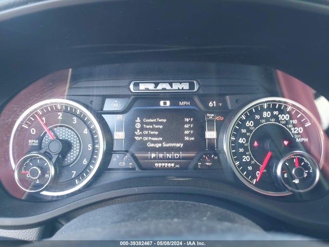 1C6SRFMT6NN239852 RAM 1500 Big Horn  4x4 6'4 Box