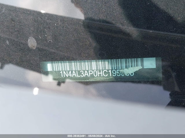 Nissan Altima 2.5 Sl 2017 1N4AL3AP0HC195056 Image 12