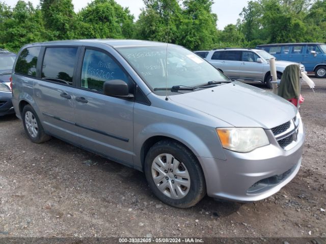 Auction sale of the 2014 Dodge Grand Caravan American Value Pkg, vin: 2C4RDGBGXER340543, lot number: 39382605