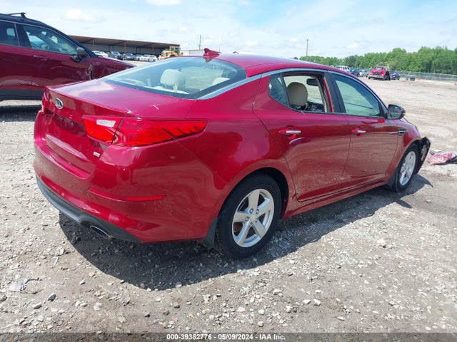 KIA Optima Lx 2014 5XXGM4A75EG268439 Image 4
