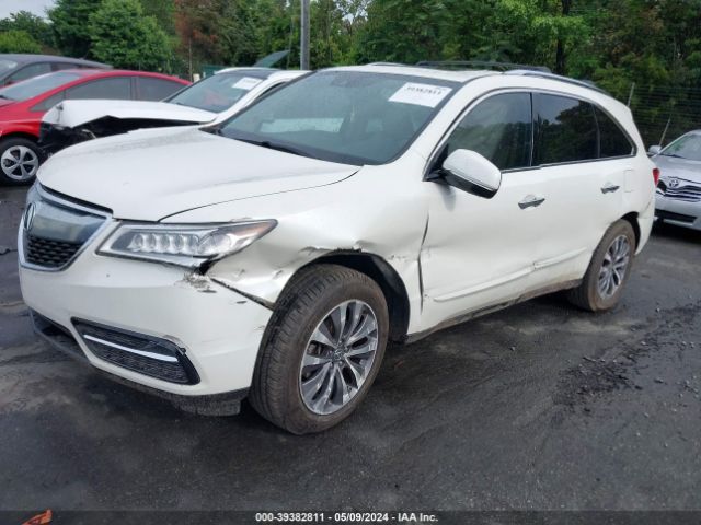 5FRYD4H43GB001417 Acura Mdx Technology   Acurawatch Plus Packages/technology Package