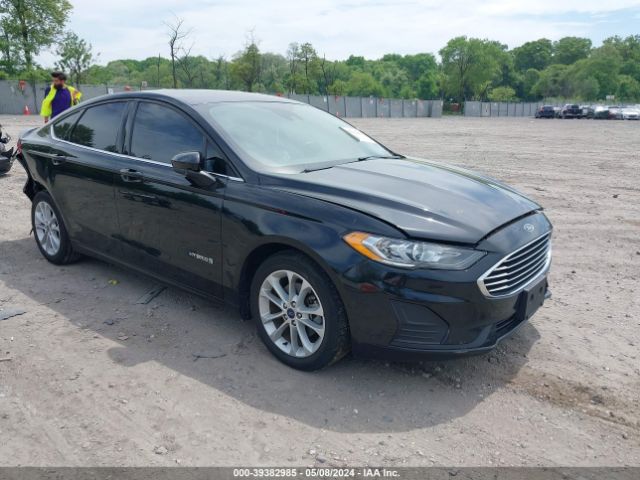 2019 FORD FUSION HYBRID 3FA6P0LU5KR157701