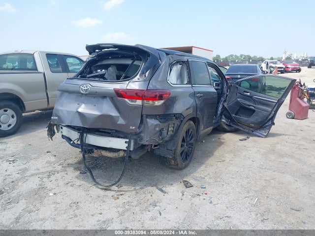 Toyota Highlander Se 2019 5TDKZRFH0KS315008 Image 4