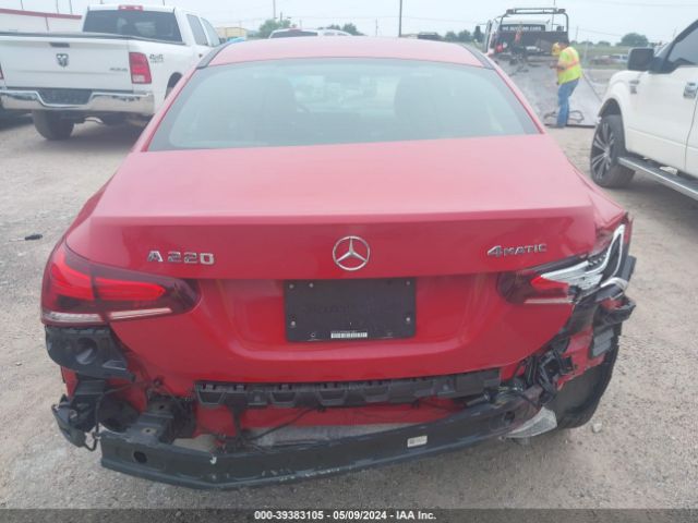WDD3G4FBXKW021453 Mercedes-Benz A 220 4matic