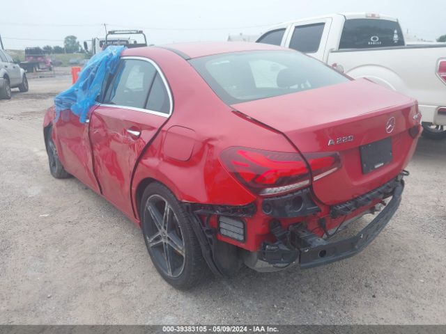 WDD3G4FBXKW021453 Mercedes-Benz A 220 4matic