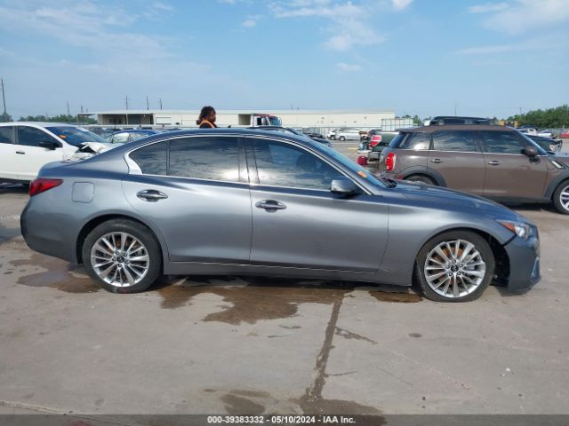 JN1EV7BPXMM703276 Infiniti Q50 LUXE