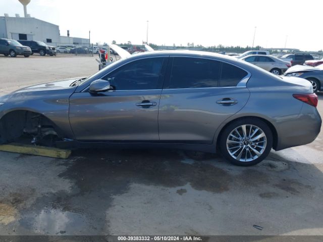 JN1EV7BPXMM703276 Infiniti Q50 LUXE