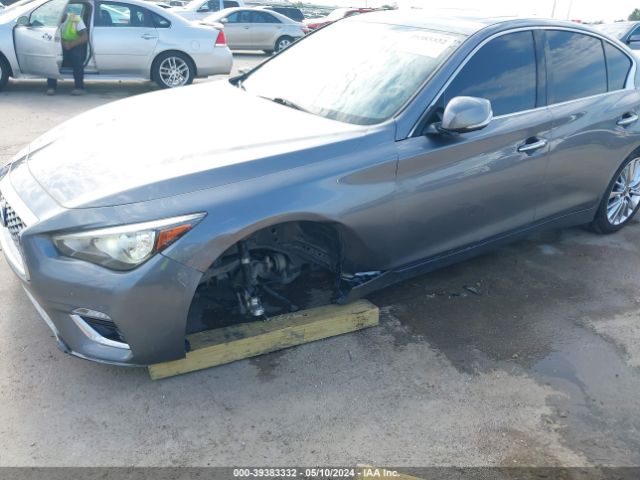 JN1EV7BPXMM703276 Infiniti Q50 LUXE