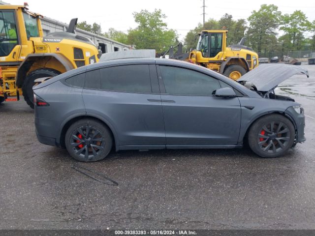 7SAXCBE61PF384285 Tesla Model X Plaid Tri Motor All-wheel Drive