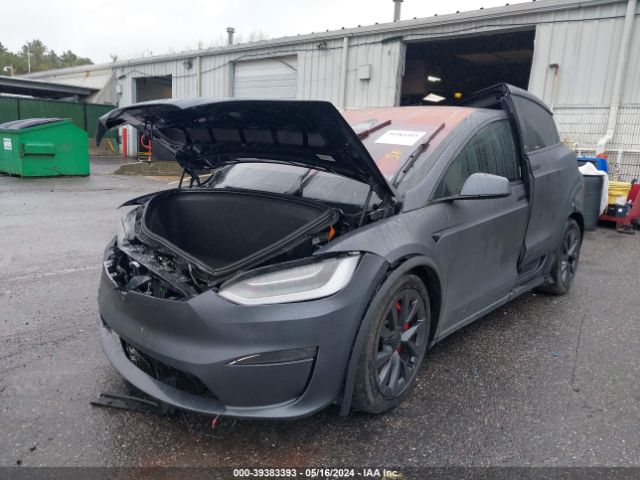 7SAXCBE61PF384285 Tesla Model X Plaid Tri Motor All-wheel Drive