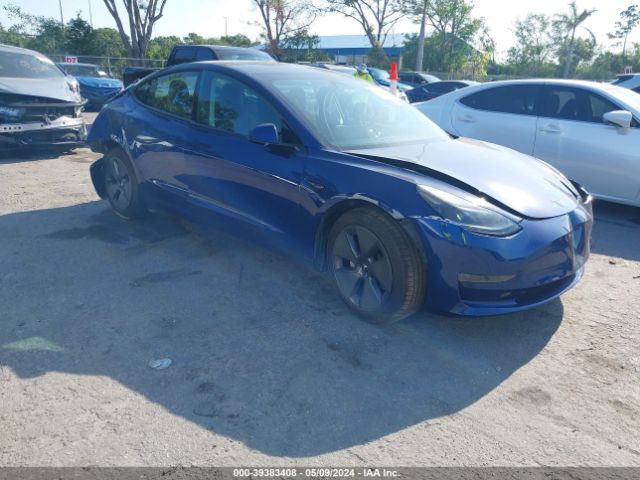 2021 Tesla Model 3 Standard Range Plus Rear-wheel Drive მანქანა იყიდება აუქციონზე, vin: 5YJ3E1EA2MF094055, აუქციონის ნომერი: 39383408