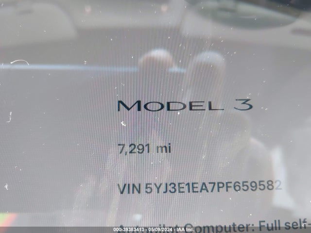 Tesla Model 3 Rear-wheel Drive 2023 5YJ3E1EA7PF659582 Image 7