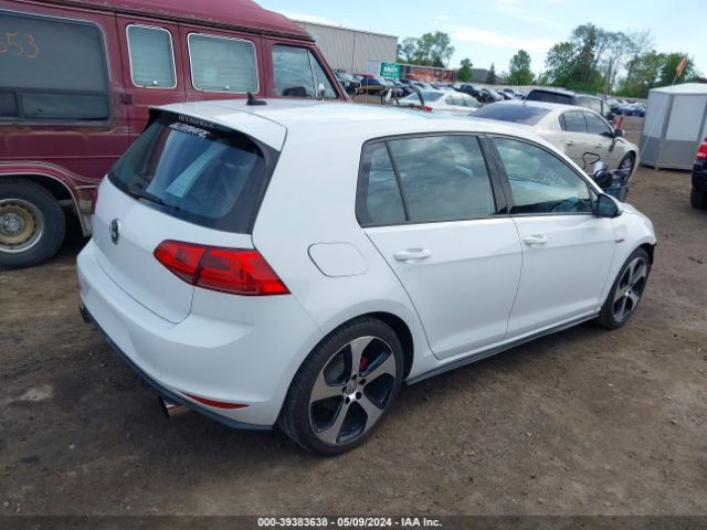 3VW5T7AU4FM079277 Volkswagen Golf Gti 2.0t Se 4-door
