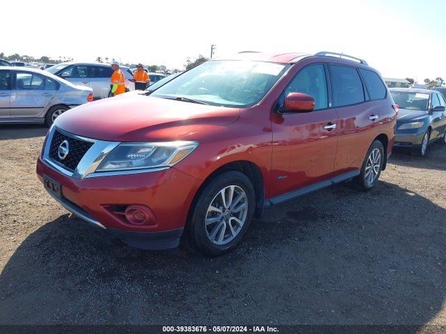 Nissan Pathfinder Hybrid Sv 2014 5N1CR2MM2EC633130 Image 2